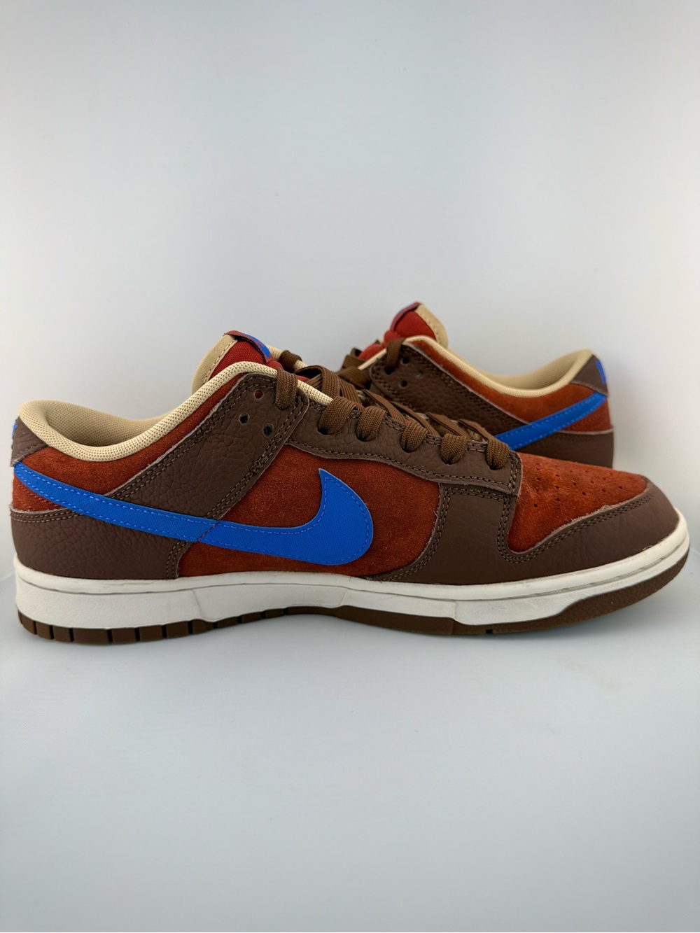 Nike Dunk Low Retro PRM Mars Stone Cacao/Phantom/Comet Blue DR9704-200 10.5M - Picture 3 of 6